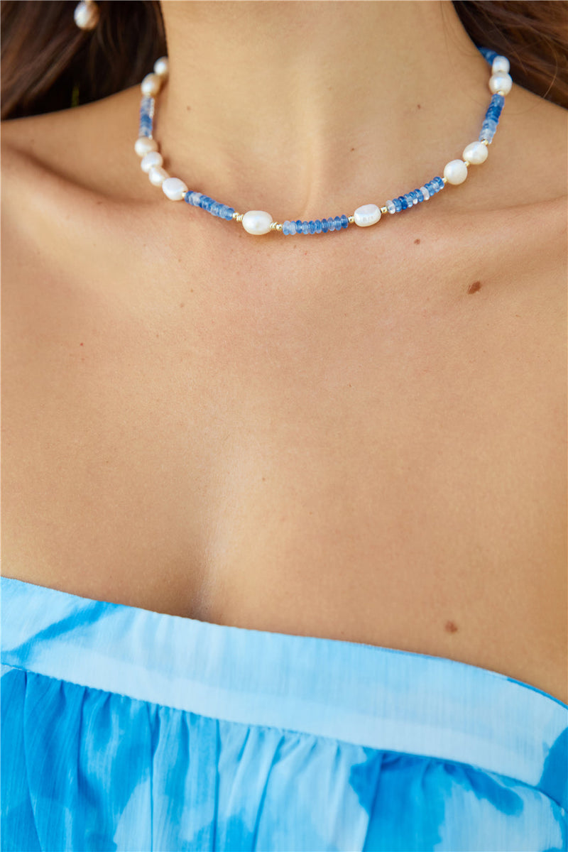 Mermaid Touch Necklace Gold