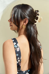 Mermaid Watch Claw Clip Nude