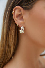 18k Gold Plated Sandy Escape Earrings Gold