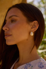 18k Gold Plated Celebratory Drinks Earrings Gold