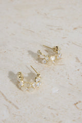 18k Gold Plated Sandy Escape Earrings Gold