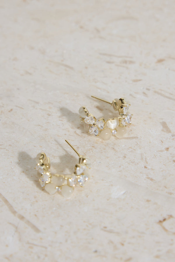 18k Gold Plated Sandy Escape Earrings Gold