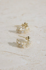 18k Gold Plated Sandy Escape Earrings Gold