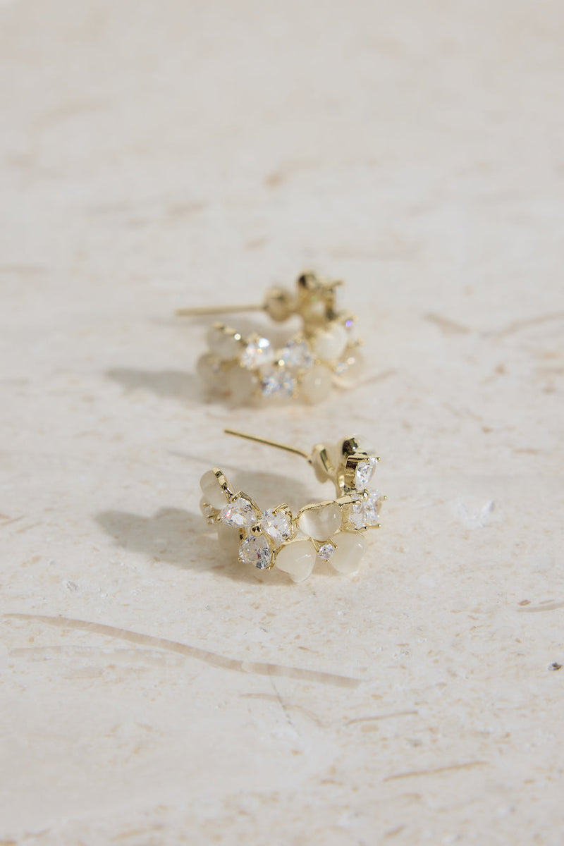 18k Gold Plated Sandy Escape Earrings Gold