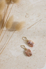 18k Gold Plated Deep Sea Earrings Gold