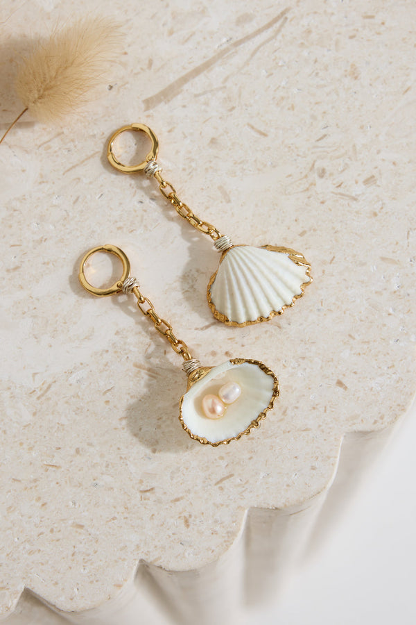 18k Gold Plated Hidden Meaning Earrings Gold