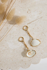 18k Gold Plated Hidden Meaning Earrings Gold