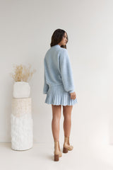 Season Of Dreams Knit Sweater Blue
