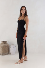 Marianna Midi Dress Black