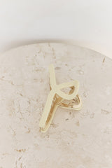 Sun Girl Claw Clip Yellow