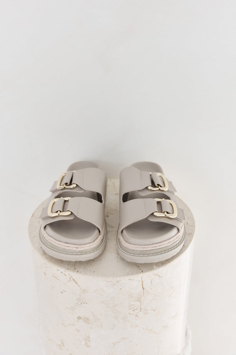 Alessia Sandals Stone