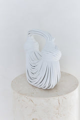 Fate Lines Handle Bag White