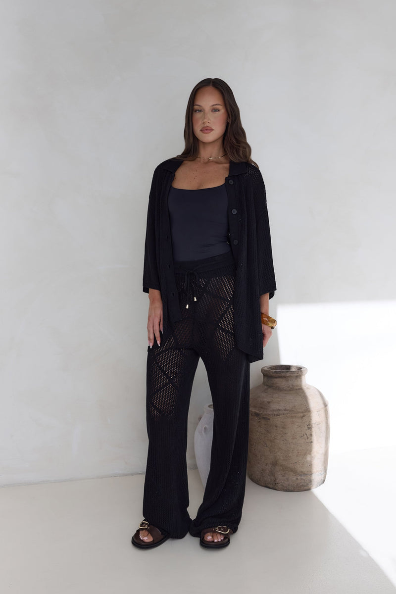 Coral Sands Pants Black