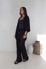 Coral Sands Top Black