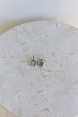 Blossom Studs Earrings Silver