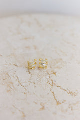 Levelled Soul Earrings Gold