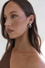 Blossom Studs Earrings Silver