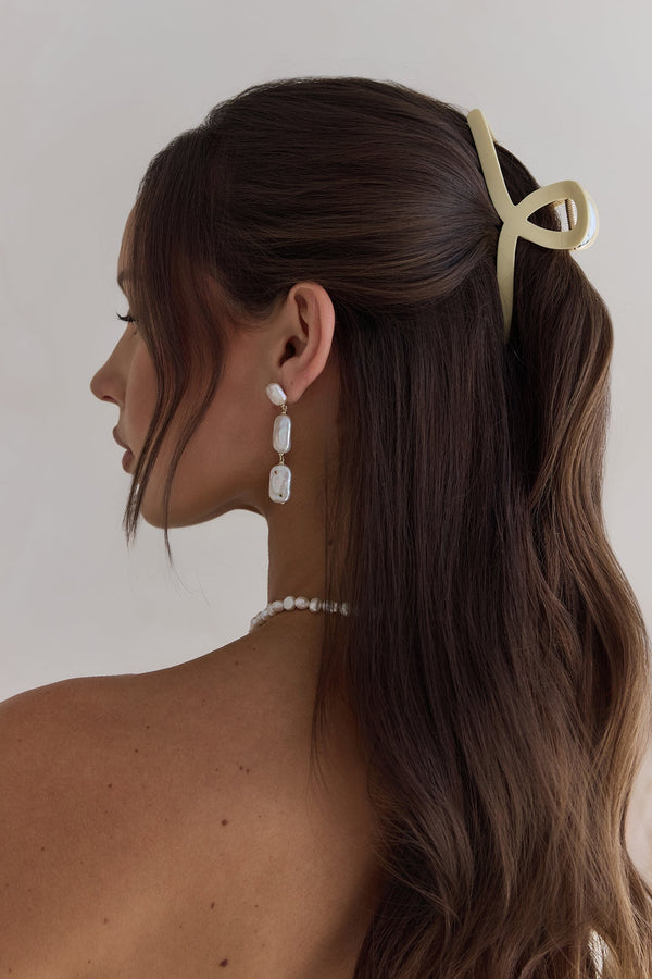 Sun Girl Claw Clip Yellow