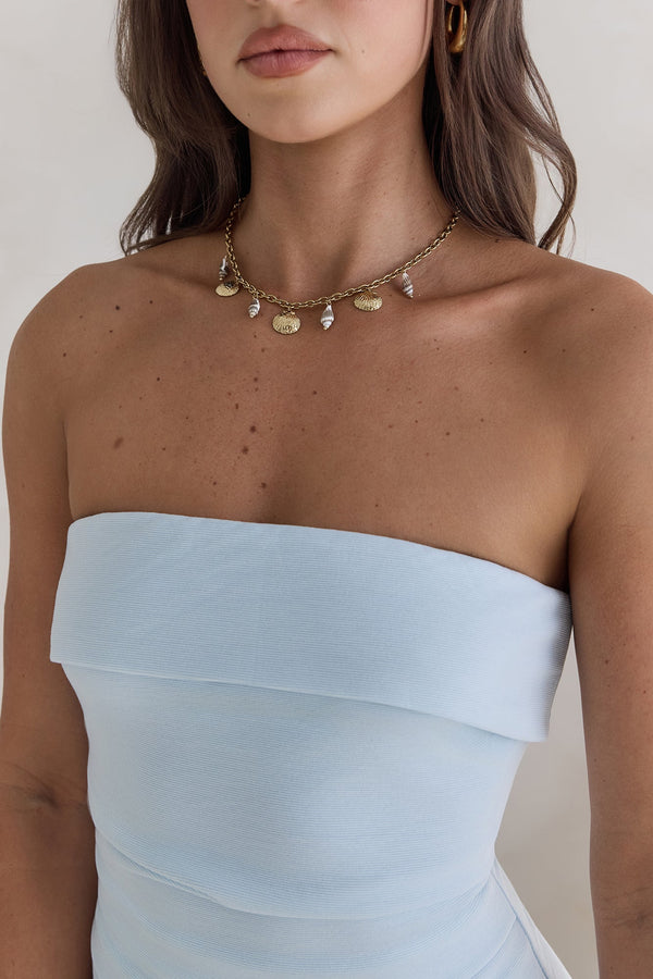 Sea Salt Necklace Gold