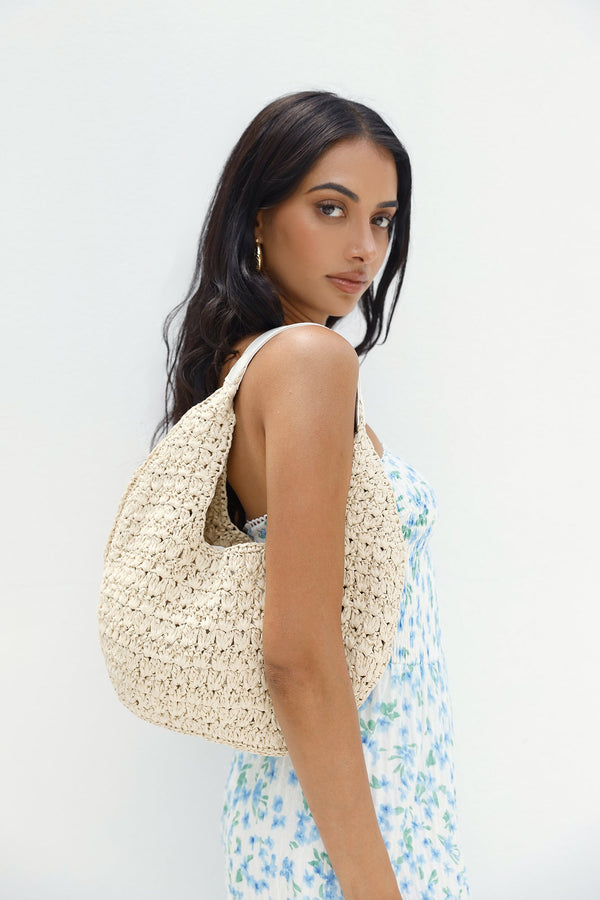 Nomad Woven Tote Raffia