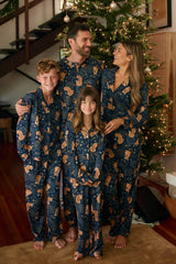 Alex Cloud Jersey Tween PJ Set in Cosmic Jungle