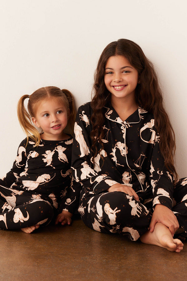 Alex Cloud Jersey Tween PJ Set in Zodiac