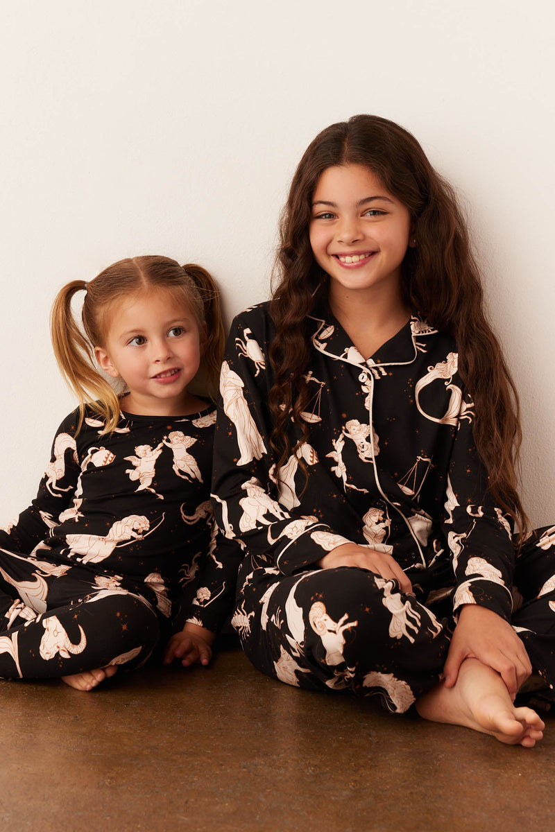 Alex Cloud Jersey Tween PJ Set in Zodiac