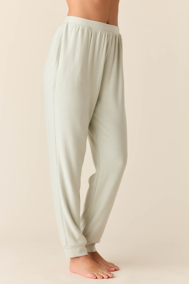 Kelly Cloud Fleece Jogger in Mist