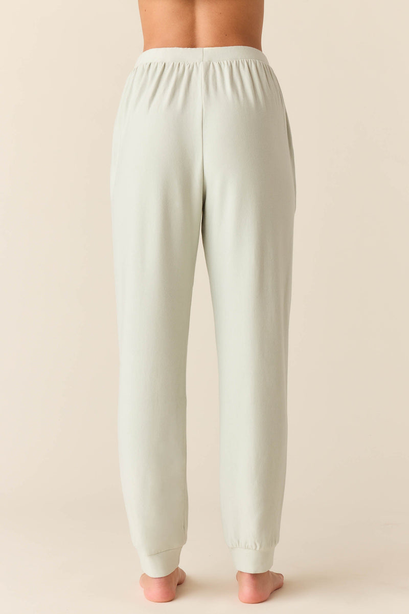 Kelly Cloud Fleece Jogger in Mist