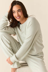 Kennedy Cloud Fleece Sweatshirt in Mist