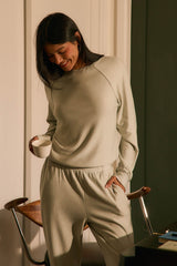 Kennedy Cloud Fleece Sweatshirt in Mist