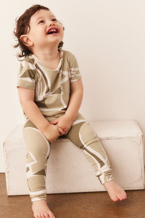 Viv Cloud Jersey Kids Set in Fern