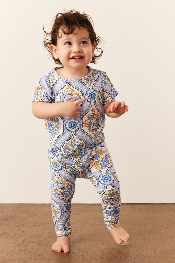 Viv Cloud Jersey Kids Set in Villeroy