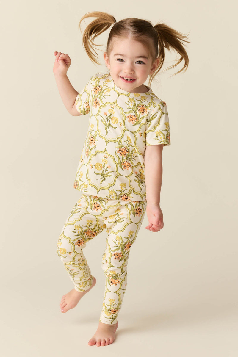 Viv Cloud Jersey Kids Set in Fleur