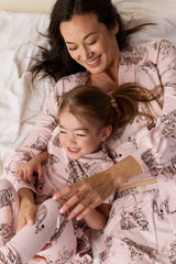 Viv Cloud Jersey Kids Set in Tiger Lily