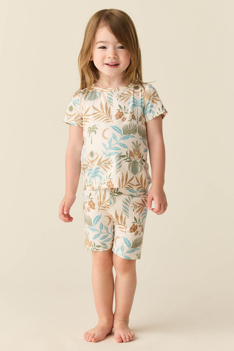 Wyatt Summer Jersey Kids Set in Oasis