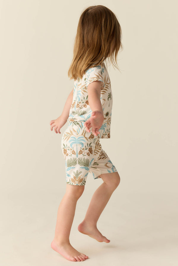 Wyatt Summer Jersey Kids Set in Oasis