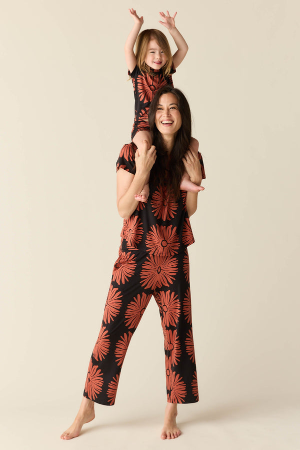 Wyatt Summer Jersey Kids Set in Desert Bloom