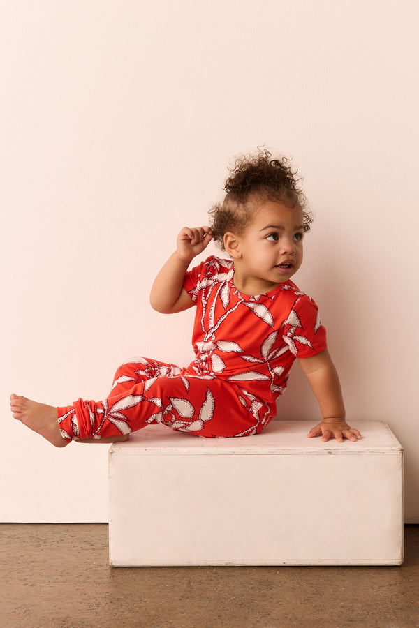 Viv Cloud Jersey Kids Set in Zen