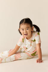 Viv Cloud Jersey Kids Set in Magnolia
