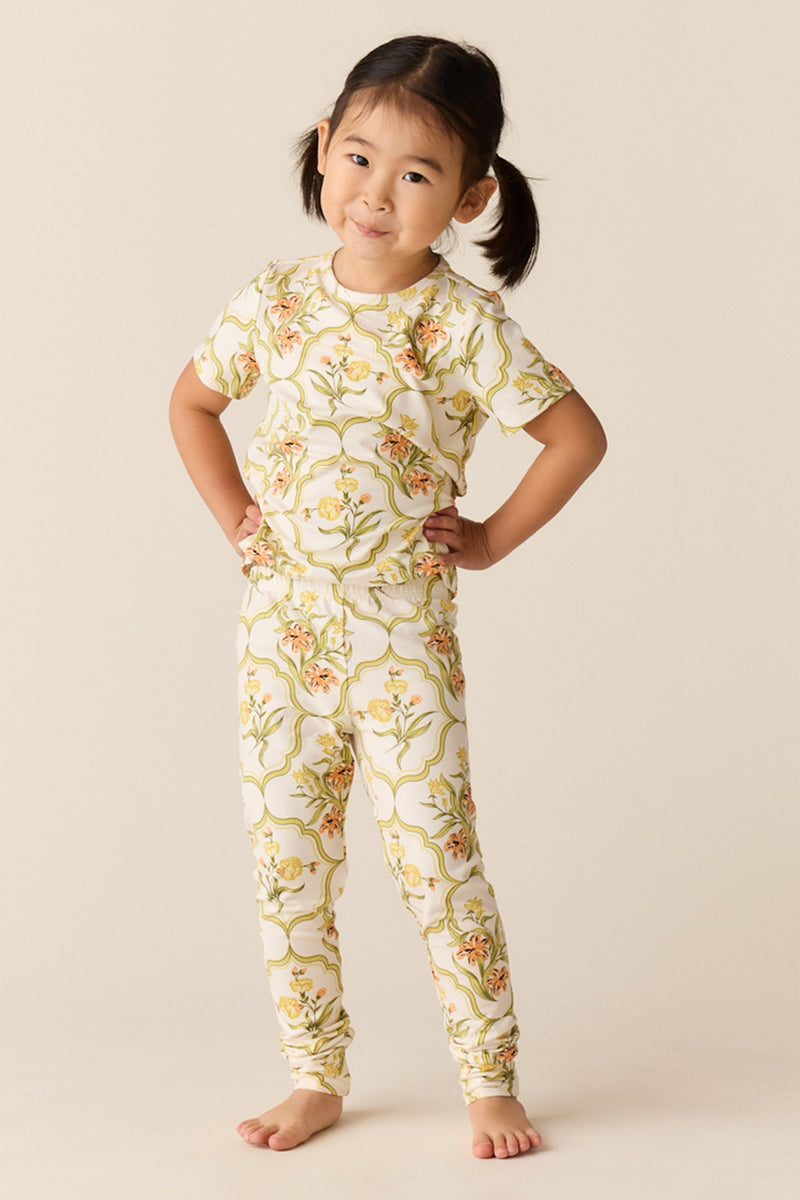 Viv Cloud Jersey Kids Set in Fleur