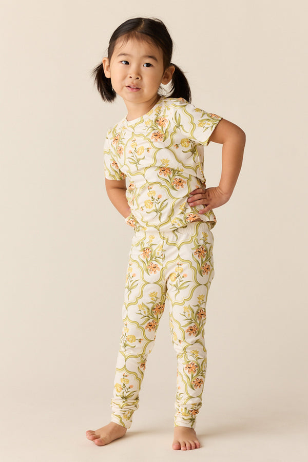 Viv Cloud Jersey Kids Set in Fleur