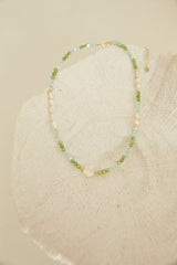 Water Splash Necklace Green